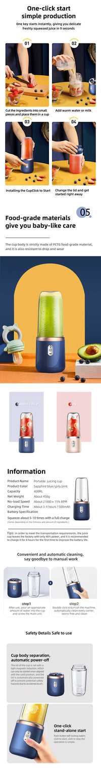 Blendie™ Portable Juicer